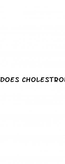 does cholestrol control help with erectile dysfunction