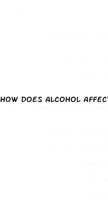 how does alcohol affect erectile dysfunction