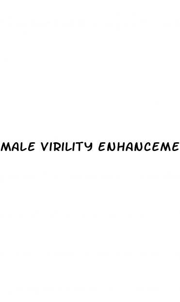 male virility enhancement meaning