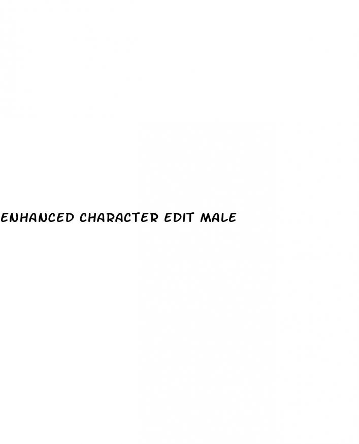 enhanced character edit male