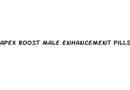 apex boost male enhancement pills