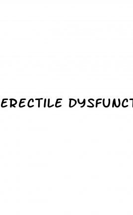 erectile dysfunction rate