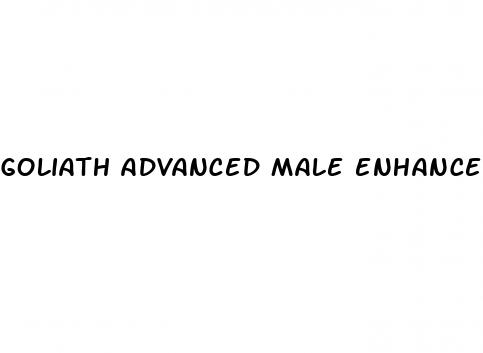 goliath advanced male enhancement