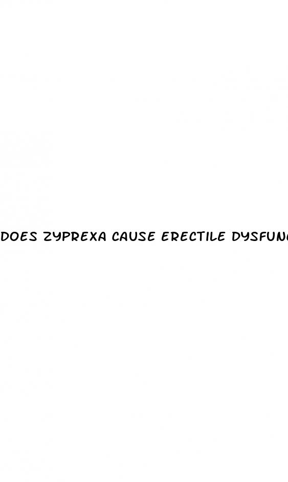 does zyprexa cause erectile dysfunction