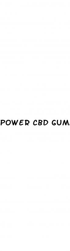 power cbd gummies for ed