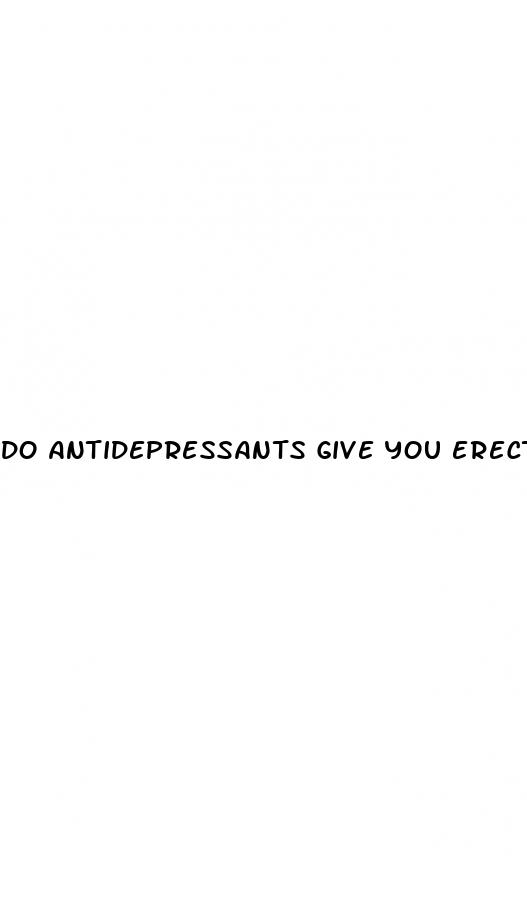 do antidepressants give you erectile dysfunction