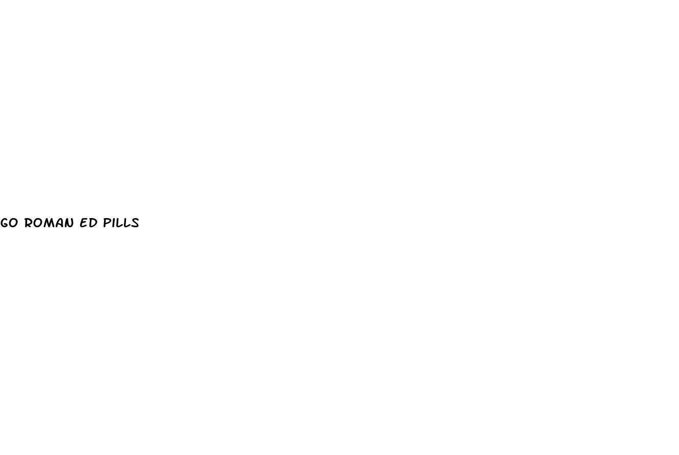 go roman ed pills