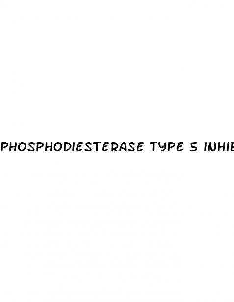phosphodiesterase type 5 inhibitors erectile dysfunction