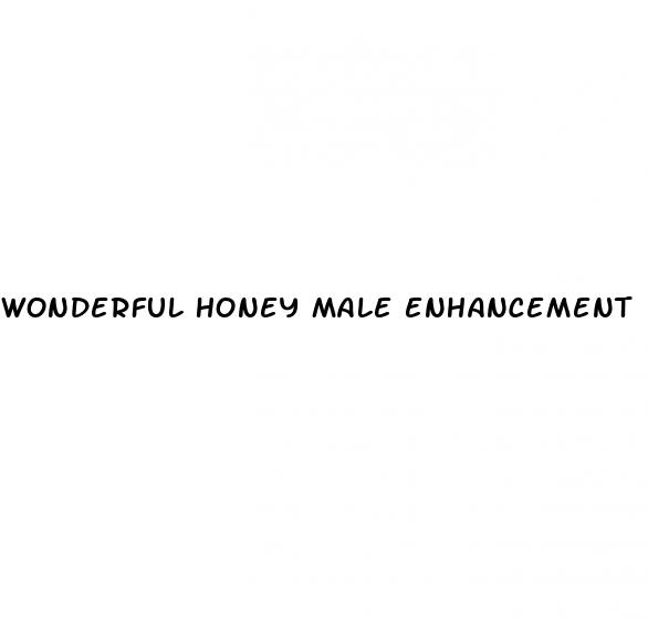 wonderful honey male enhancement