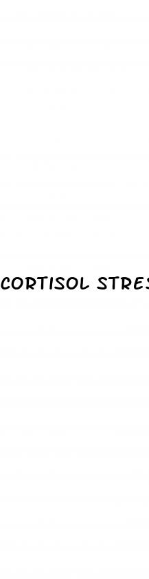cortisol stress erectile dysfunction