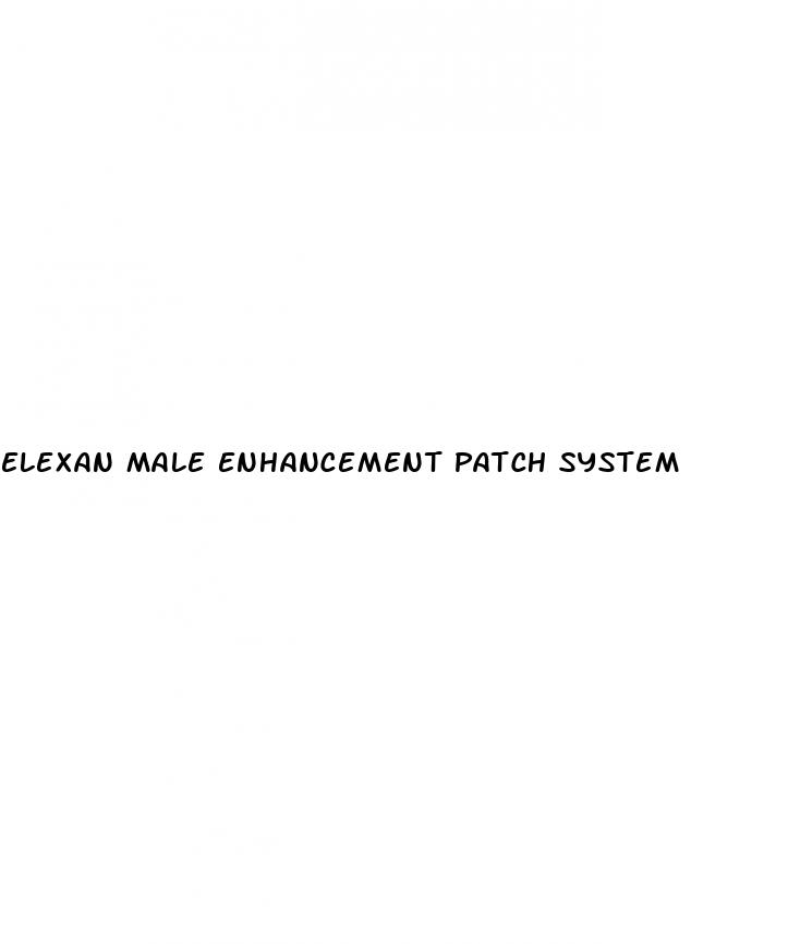 elexan male enhancement patch system