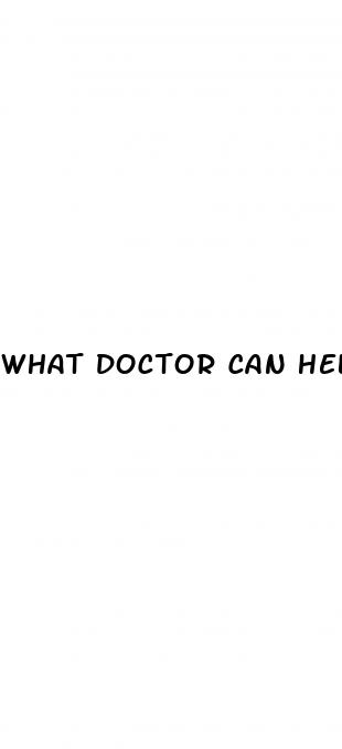 what doctor can help with erectile dysfunction