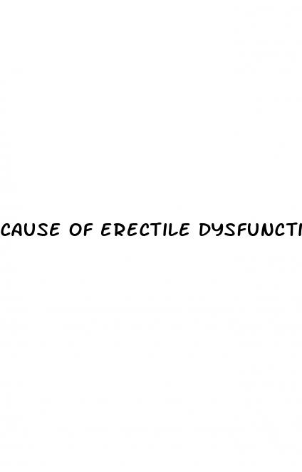 cause of erectile dysfunction in young age