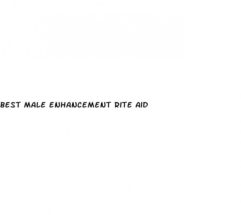 best male enhancement rite aid
