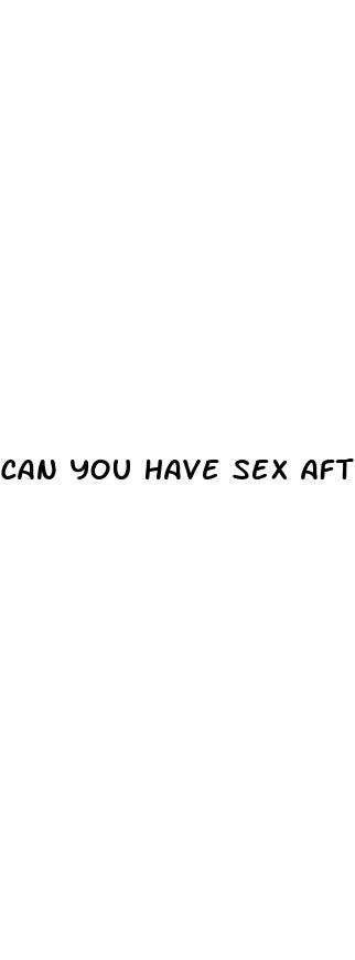 can you have sex after first abortion pill