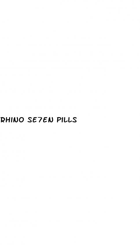 rhino se7en pills