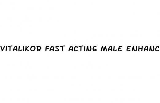 vitalikor fast acting male enhancement supplement