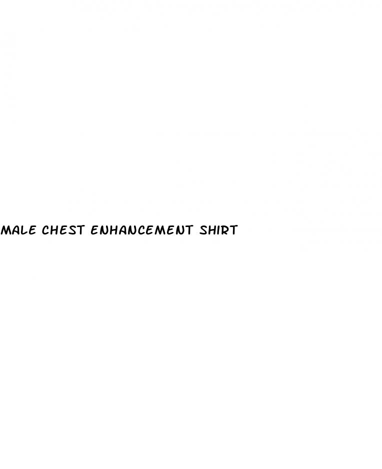 male chest enhancement shirt