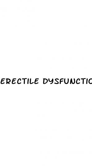 erectile dysfunction impact on relationships