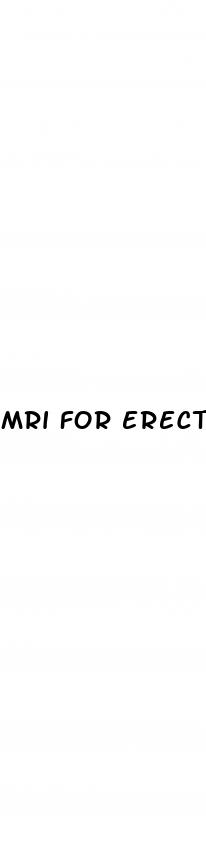 mri for erectile dysfunction