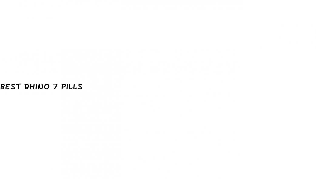 best rhino 7 pills