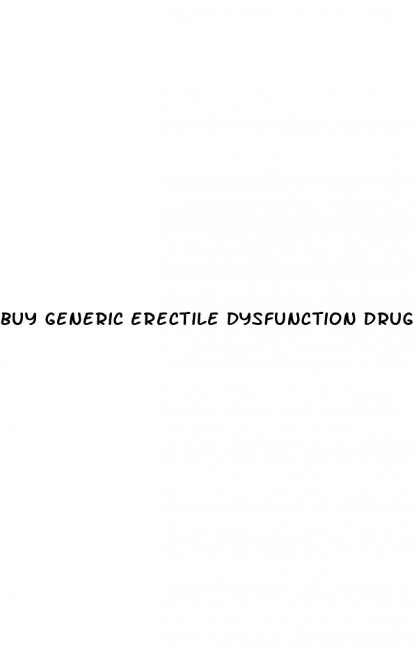 buy generic erectile dysfunction drugs