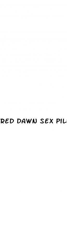 red dawn sex pills