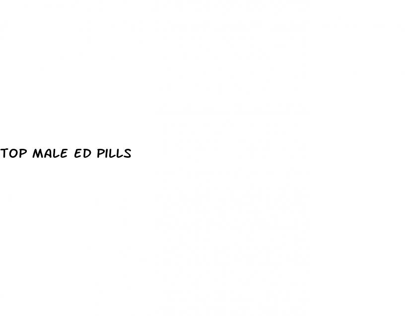 top male ed pills