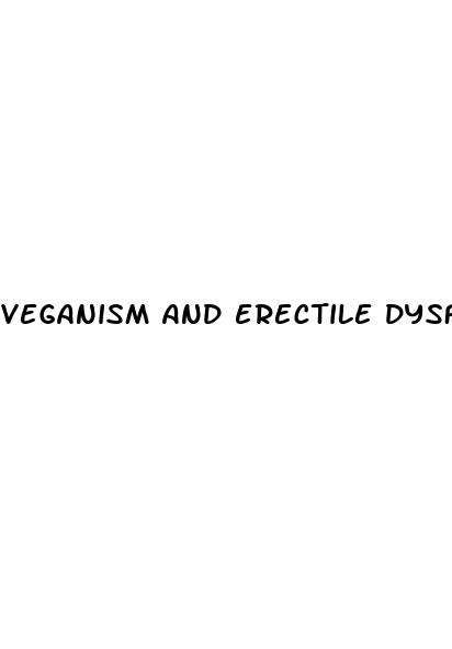 veganism and erectile dysfunction