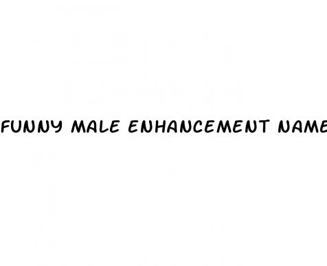 funny male enhancement names