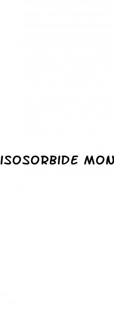 isosorbide mononitrate erectile dysfunction