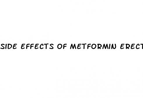 side effects of metformin erectile dysfunction