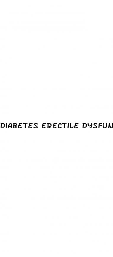 diabetes erectile dysfunction viagra