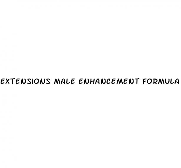 extensions male enhancement formula