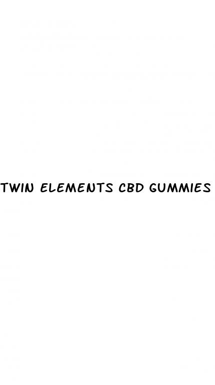 twin elements cbd gummies for ed