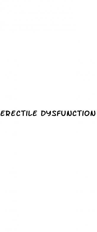 erectile dysfunction after radiation for prostate cancer