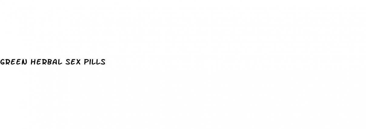 green herbal sex pills