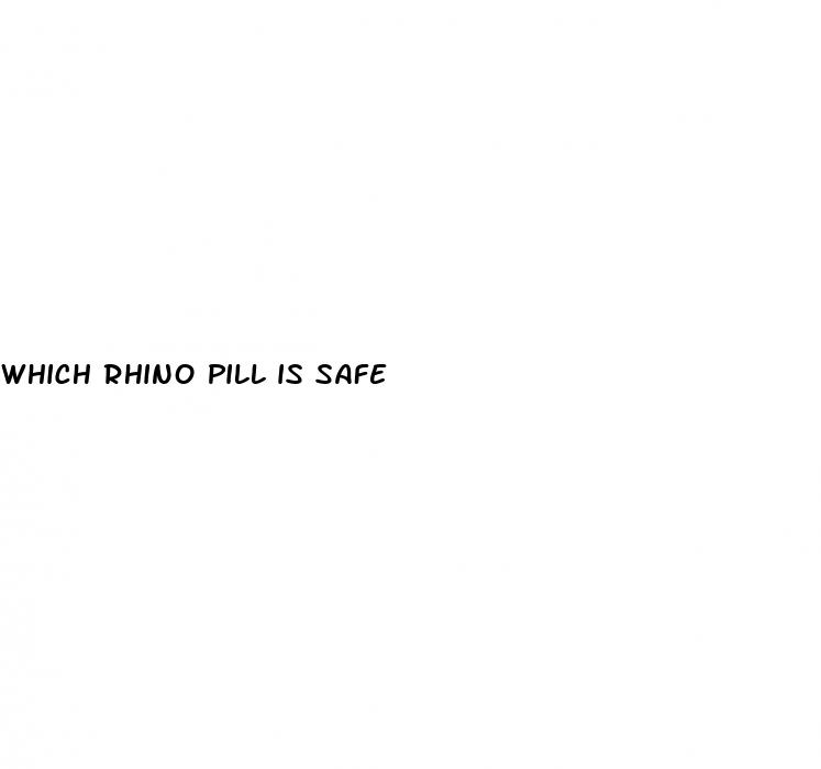 which rhino pill is safe
