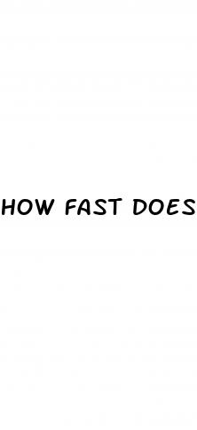 how fast does male enhancement work