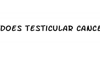 does testicular cancer cause erectile dysfunction