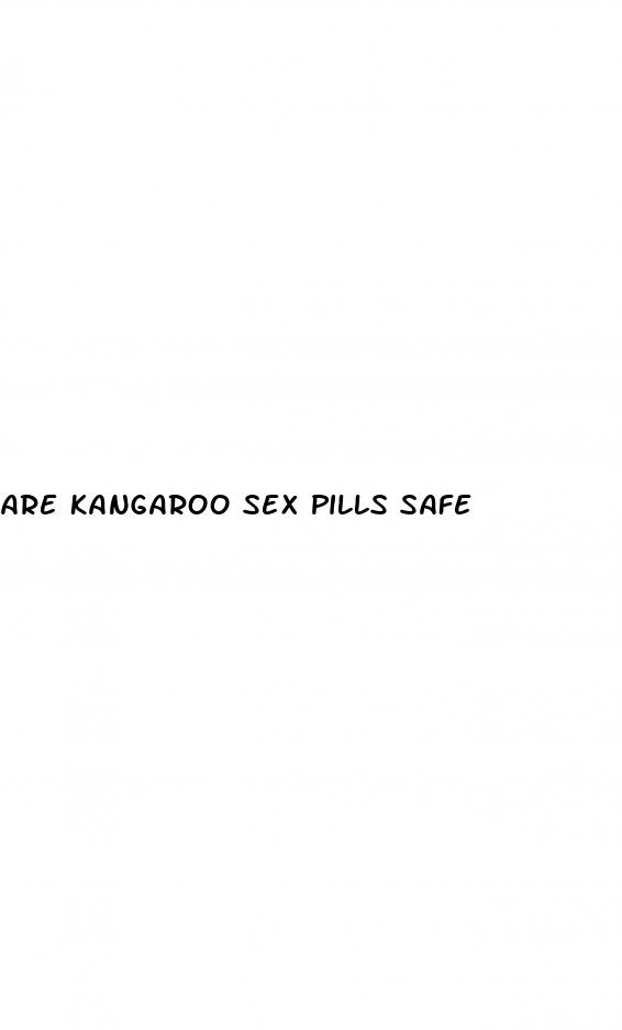 are kangaroo sex pills safe