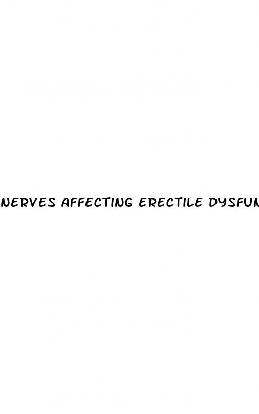 nerves affecting erectile dysfunction