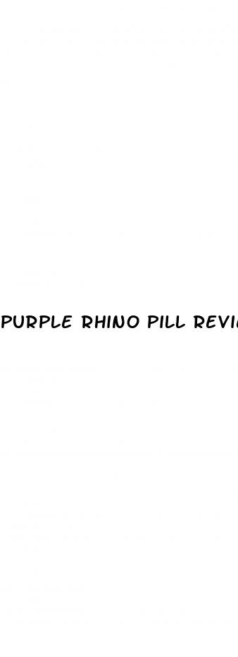purple rhino pill review