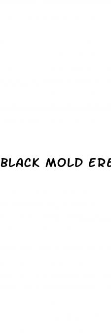 black mold erectile dysfunction