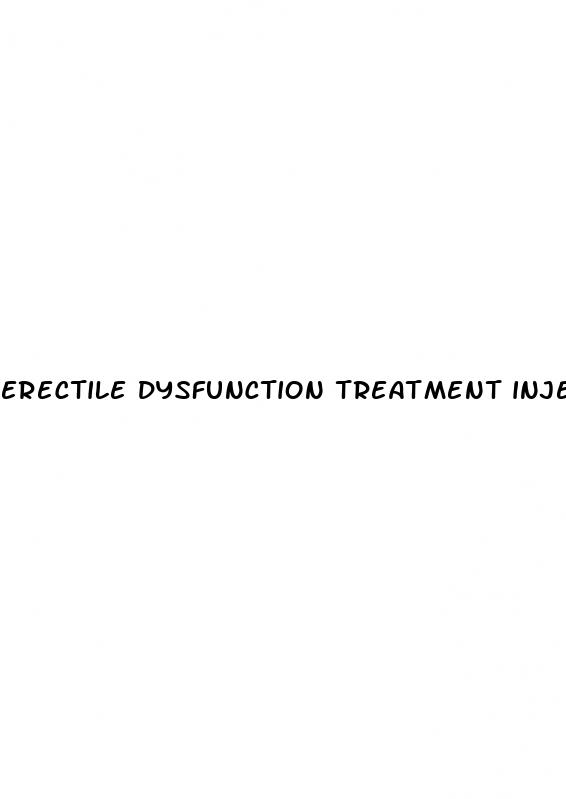 erectile dysfunction treatment injection cost