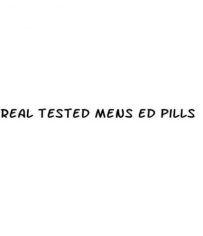 real tested mens ed pills