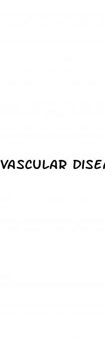 vascular disease and erectile dysfunction