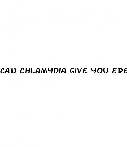 can chlamydia give you erectile dysfunction