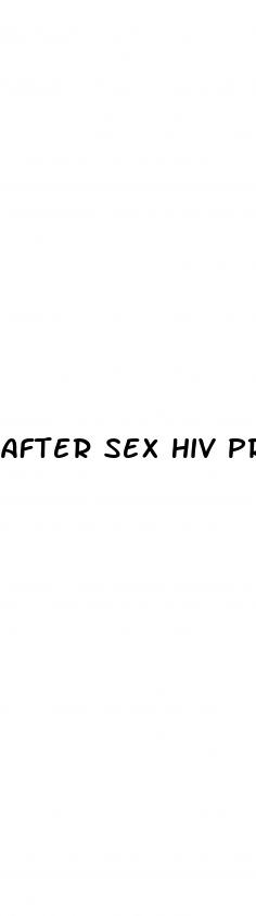 after sex hiv prevention pill