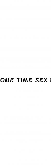 one time sex pill